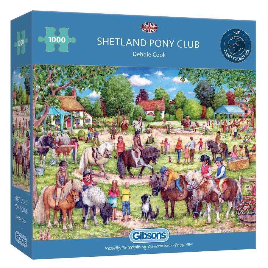 Gibsons Shetland Pony Club 1000-piece Puzzle